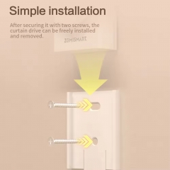 YH-MTP1 Matter Thread Built-in Battery Blind Driver Smart Bead Chain Curtain Motor App Voice Knob Control Smart Home Products