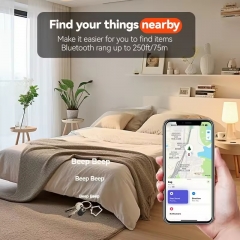 YH-itag12(Locasync) OEM MFi Find My Tag Wholesale GPS Track Tag Custom Logo Smart Key Finder Locator Bag Wallet Luggage Mini Tracker for Apple