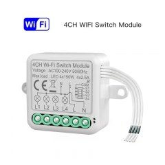 YH-SB01/SB02/SB03/SB04 Tuya WiFi Zigbee Smart Light Switch Module Alexa Google Wireless Switches 1 2 3 4 Gang DIY Smart Breaker Relay