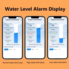 ME201R Tuya Smart Home Products Wifi Wireless Ultrasonic LCD Display Indicator Radar Water Tank Liquid Fuel Level Sensor Gauges