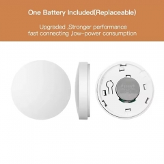YH-SC021-ZigBee Wireless Scene Switch Button Tuya ZigBee Battery Powered Smart Home Scenario Controller with Alexa Google Voice Control