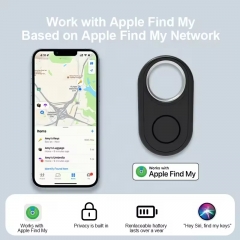 YH-itag12(Locasync) OEM MFi Find My Tag Wholesale GPS Track Tag Custom Logo Smart Key Finder Locator Bag Wallet Luggage Mini Tracker for Apple