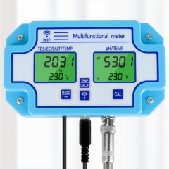 PH EC TDS Salinity Temperature Multi-parameter Water Quality Monitor Instrument for Aquarium Hydroponic