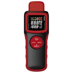 MT600 Newest 2-in-1 Pin and Pinless Moisture Meter with Multiple Modes Humidity and Temperature Analyzer Wood Humidity Tester