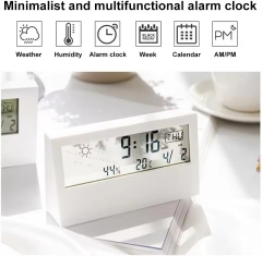 EMR-003 New Multifunctional Alarm Clock Night Light Digital Alarm Clock Smart Children's Alarm Clock Gift With Custom Logo