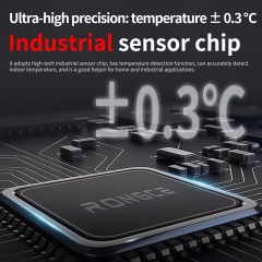 LX923TM-B Industrial Temperature Humidity Meter with Waterproof Probe IoT Sensor Real-Time Data Logger for HVAC Warehouse Greenhouse