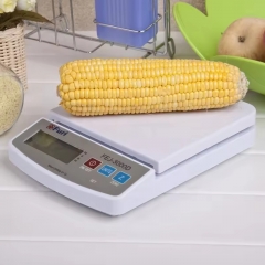 FEJ 1g / 5kg FEJ Digital Kitchen Scale Fruit Vegetable Food Weighing Weight Scale with LCD Display Battery Included