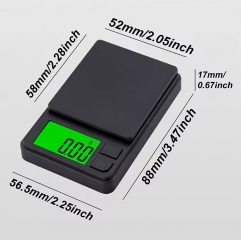CX-T2 Factory Direct Digital Pocket Scale 200g 0.01g Stainless Steel Mini Jewelry Weighing Scale with LCD Display Screen