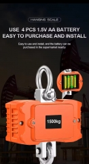OCS-P7 Hot Selling Industrial Wight Scale Waterproof Highly Accurate Commercial Hand Held Multifunction Heavy Duty Truck Crane Scale