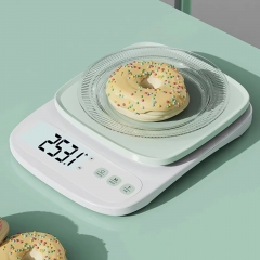 TS-X27B Kitchen Scale Digital Food Scale 3KG/0.1g 10KG/1g Electronic Weighing Scales for Sale