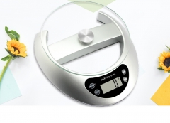 EPK401 Commercial Kitchen Weighing Electronic Scale 5KG KE-4 Glass Tray Food Ingredient Small Gram Scale