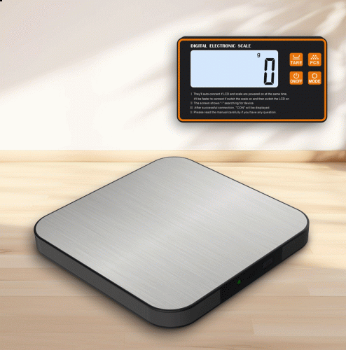 G07 15kg/1g 10kg/1g 5kg/1g Stainless Steel Individual Liquid Crystal Display Cooking Scale Digital Electronic Baking Scale Separate Food Kitchen Scale
