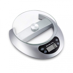 EPK401 Commercial Kitchen Weighing Electronic Scale 5KG KE-4 Glass Tray Food Ingredient Small Gram Scale