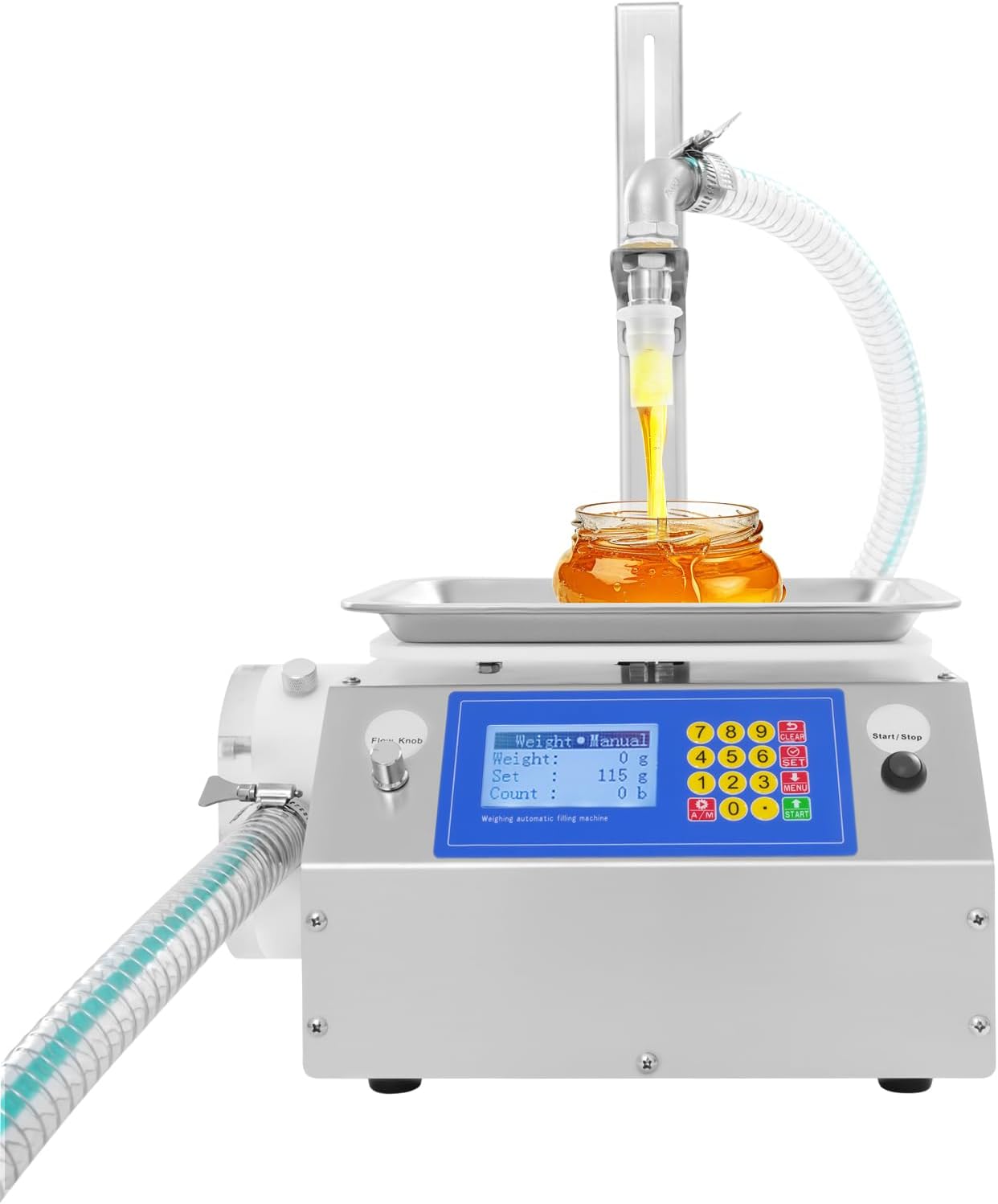 CSY-A3 Weighing Honey Automatic Filling Machine 3L/miniute