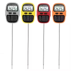E-159 LCD Digital Candy Thermometer for Deep Frying & Cooking Instant Read Kitchen Tool Meat Pot Clip Household Food Oil Candy Recipes