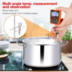 TP302 Digital Instant Read Cooking & Candy Thermometer for Kitchen Temperature Measurement