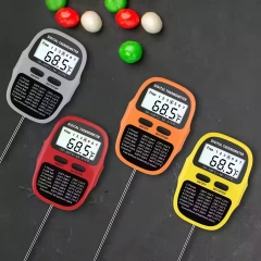 E-159 LCD Digital Candy Thermometer for Deep Frying & Cooking Instant Read Kitchen Tool Meat Pot Clip Household Food Oil Candy Recipes