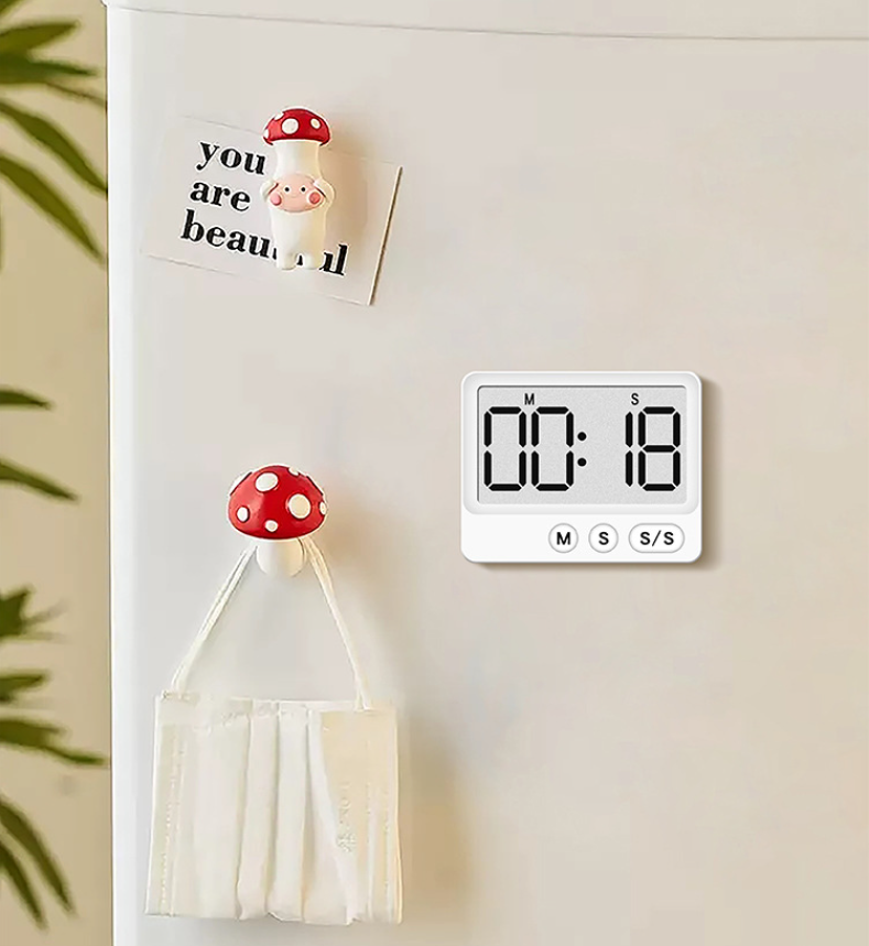 Y8301 Mini Smart Digital Kitchen Timer Electronic Countdown Stand for Cooking Water Timer
