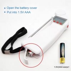 E-57 Digital Handheld Cooking Meat Thermometer Folding Food Thermometer