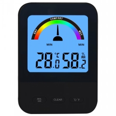 SN2055 Simple Design Colorful Max Min Thermometer Hygrometer Digital Temperature Humidity Meter