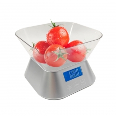 K120H 3kg/0.1g 5kg/0.1g Wholesale Household Bakery Lcd Display Cooking 5kg Plastic Bowl Electronic Food Scale Digital Kitchen Scale