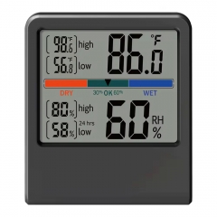 MC06S Indoor Humidity Meter and Room Thermometer with Temperature Gauge Digital Monitor for Home Comfort Hygrometer