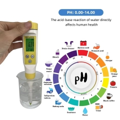 BLE-PH03A Smart Ph Meter Dough Ph Tester with Backlight for Meat Cheese High Sensitive Food ph Meter