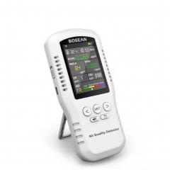 T-Z01pro Portable CO2 Pm2.5 Detector Handheld air Quality Monitor Pm2.5 Hcho Temperature Detector Pm2.5 Pm10 Tvoc Hcho Monitor