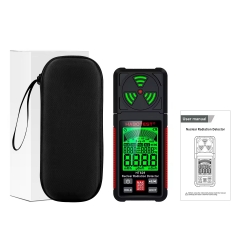 HT629 Geiger Counter Nuclear Radiation Detector X-ray Beta Gamma Radioactivity Detector For Nuclear Wastewater Tester