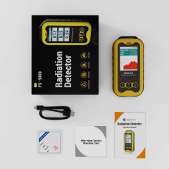 FS-5000 Geiger Counter Radiation Dose Dosimeter Nuclear Radiation Detector Radiation Survey Meter for X Beta Gamma Ray