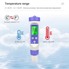 BLE-9001 Smart APP Digital 2 in 1 ORP Temperature Measurement Pen Type Water Quality Tester