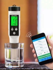 BLE-9002 Smart Digital PH Meter 0~2990ppb Ion Concentration Tester 2 in 1 H2 TEMP OEM & ODM Supported