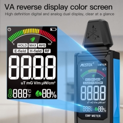 EMF02R Digital Electromagnetic Radiation Meter OBM Customized Electronic Product for Testing Radiation