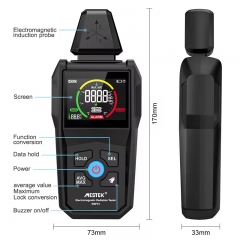 EMF01 Electromagnetic Radiation Tester Digital Meter Measuring Instrument Electromagnetic Radiation Detector