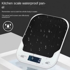 LW-K10 Custom Thin Stainless Steel Portable Electronic Kitchen Scale Small Household Bench for Weight Measurement for Food Pastry Baking