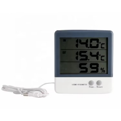 TH-0081 NEW LCD Electronic Digital Temperature Humidity Meter Thermometer Hygrometer Indoor Outdoor Weather Station