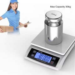 SF-802 Electronic Scale 30kg Small Table Top Weighing Scale Digital Postal Parcel Shipping Balance
