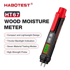 HT67 Wood Chip Floor Dryall Building Moisture Meter Tool to Check Moisture in Wood Check Moisture Content of Wood