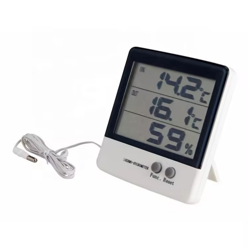 TH-0081 NEW LCD Electronic Digital Temperature Humidity Meter Thermometer Hygrometer Indoor Outdoor Weather Station