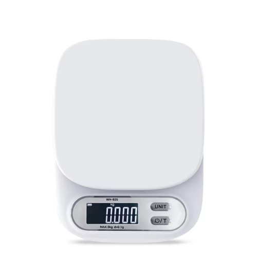 WH-B35 High Precisiob 3kg/0.1g Coffee Scale Timer Portable Electronic Digital Kitchen Scale LCD Electronic Kitchen Scale