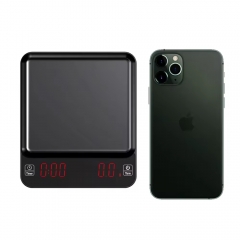 C318 Portable Small Digital Coffee Scale With Timer 3kg/0.1g Coffee Weighing Drip Coffee Scale