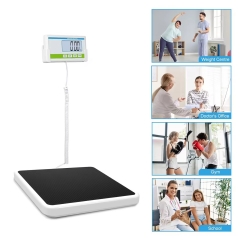 QP660 Heavy Duty Lbs/300Kgs Professional Medical Grade Scale for Body Weight Home Hospital & Physicians Wrestling Scale for Gyms