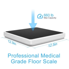 QP660 Heavy Duty Lbs/300Kgs Professional Medical Grade Scale for Body Weight Home Hospital & Physicians Wrestling Scale for Gyms
