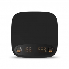 KC-803 Touch Screen Electronic Digital Coffee Scale With Timer USB Recharge Kitchen Weighing Scales LCD Display Measure Tools 2kg/0.1g