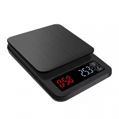 YH-SC309 New Mini LCD Digital Electronic Drip Coffee Scale With Timer 5kg 0.1g Digital Coffee Household Weight Drip Timer Scale