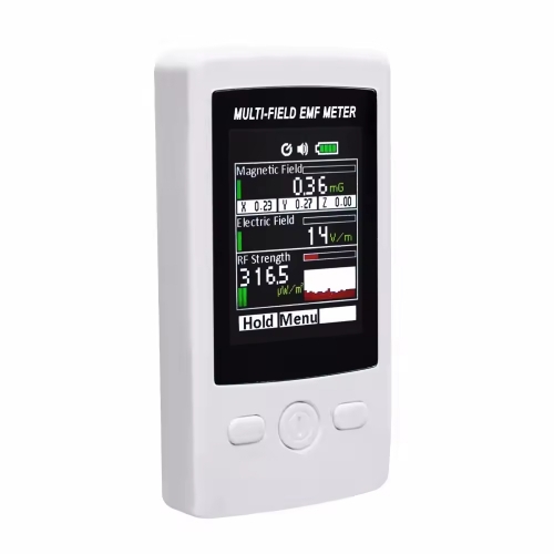 TM-190 High Quality Digital Electromagnetic RF Field Strength Tester EMF Meter RF Gauss Meter 20mG Warning Indicator