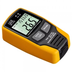 DT-172 Data Logger Temperature Humidity With Record 32000 Data Sound and Light Alarm for Warehouse/Building/Lab/Transportat