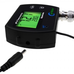 PHM-245 Digital 2-in-1 PH & Temperature Continuous Monitor Meter Backlight Dual Display 0.00~14.00pH DegC/ DegF