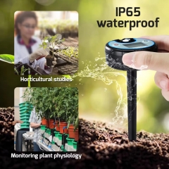 PAR-499 2-in-1 Grow Light Tester, Daily Light Integral and PAR Data Logger with IP-65 Rated for Indoor, Outdoor, Greenhouse & Aquarium