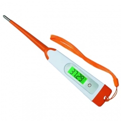 MAT-3 Digital Animal Thermometer Pet Dogs Cats Pigs Cows Washable Soft Probe Quick Response Thermometer for Animal Hospital Clinic